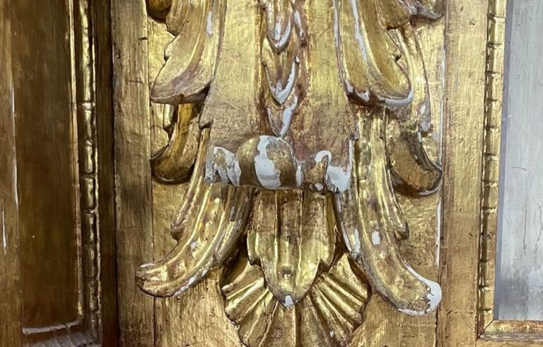 Restauración láminas de oro